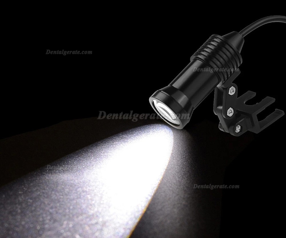 Dental-Binokularlupe 3,5-fach mit 5 W LED-Licht und Filter